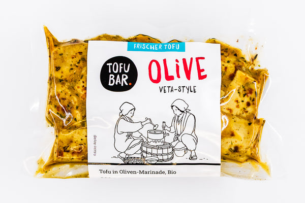 "Veta", Tofu-Antipasti mit Oliven