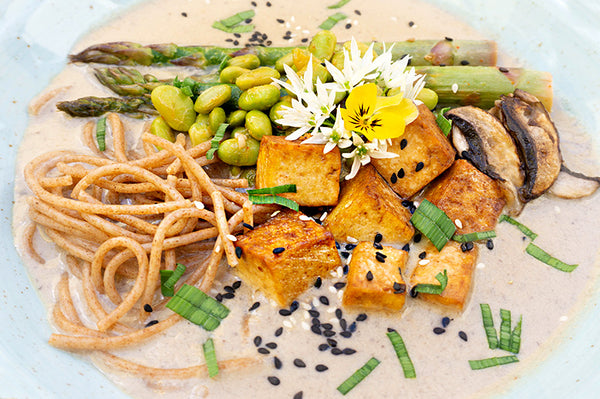Gebackener Tofu "Goldbäckchen"