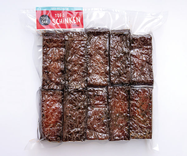 Tofu-Schinken (veganer Räucherschinken)