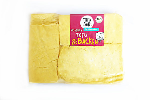 Gebackener Tofu "Goldbäckchen"