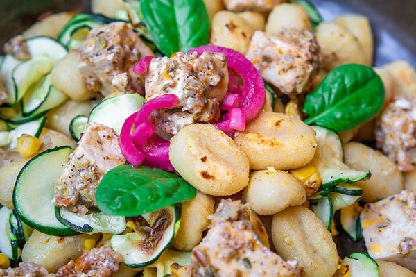 "Veta", Tofu-Antipasti mit Oliven