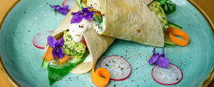 Wrap mit Bärlauch-Tofu