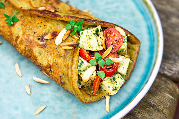 Tofu in Bärlauch-Marinade