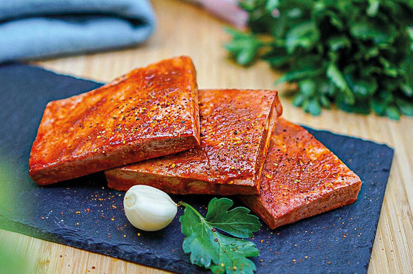 Süßer Knobi-Tofu