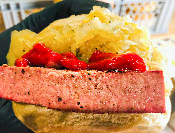 Laberkas-Filets mit Rotwein