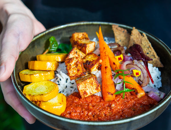 Tofu in Paprika-Marinade